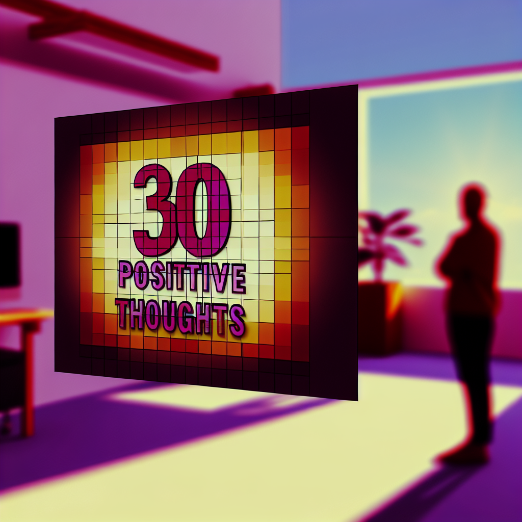 30 Pensamientos Positivos para el 30 de Enero